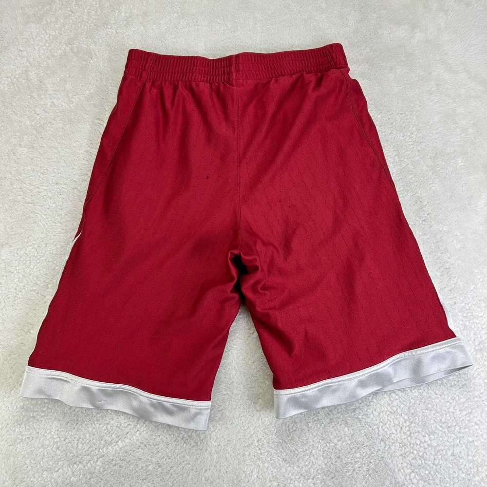 Nike Fit Dry Shorts Mens S Crimson Red White Oklahoma Sooners NCAA Team Apparel - Picture 2 of 12
